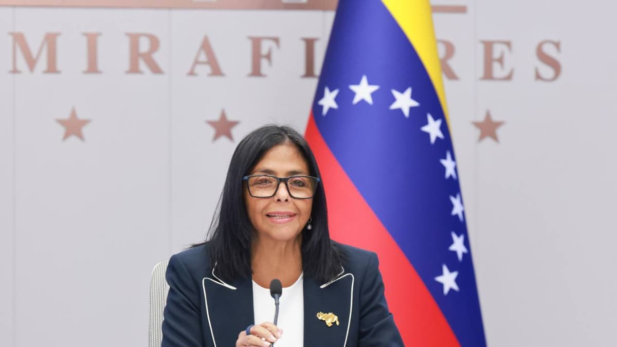 Delcy Rodríguez evalúa planes para mejorar la distribución de agua potable en Venezuela