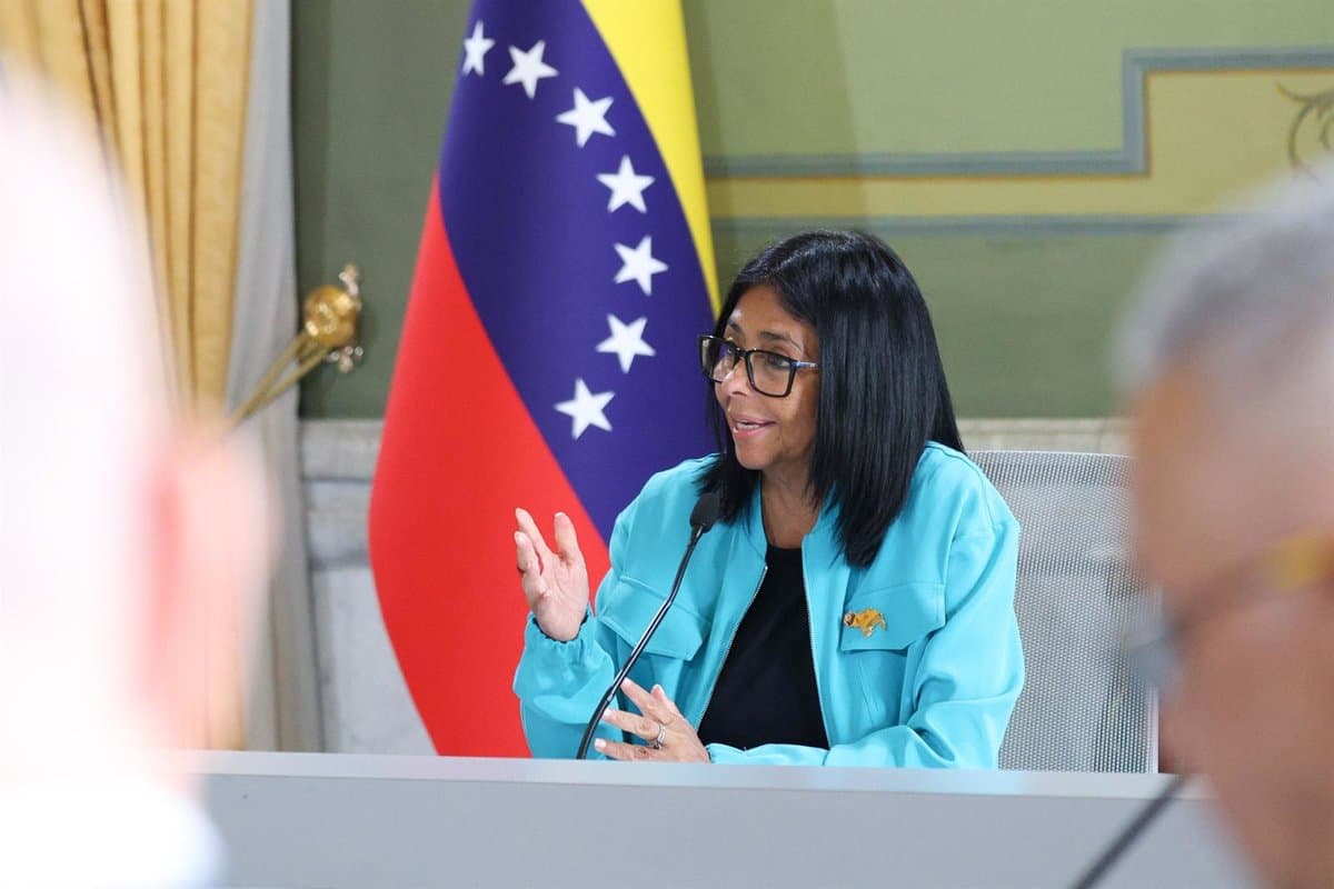 Delcy Rodríguez anuncia que la ley de amnistía de Venezuela "llega a su fin"