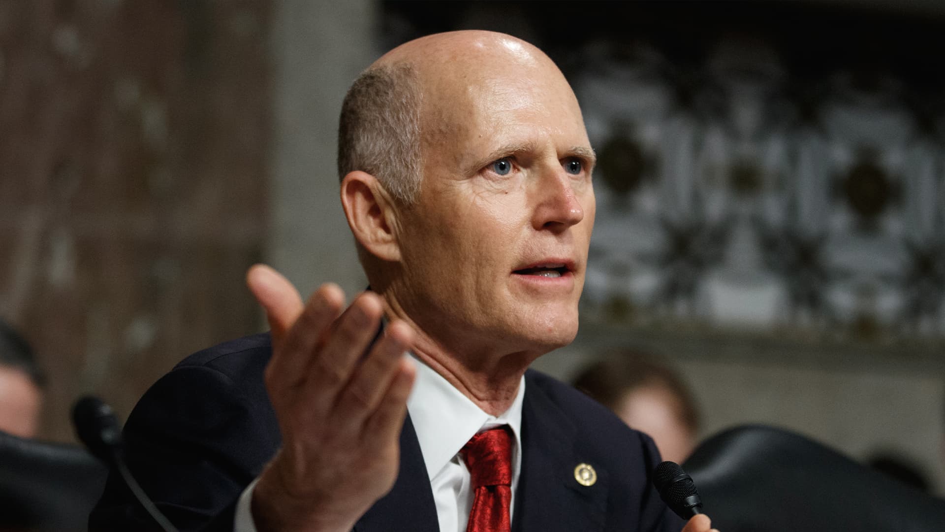 "Ni un centavo debería ir a Delcy Rodríguez": Rick Scott pidió controlar el destino de la ayuda para Venezuela