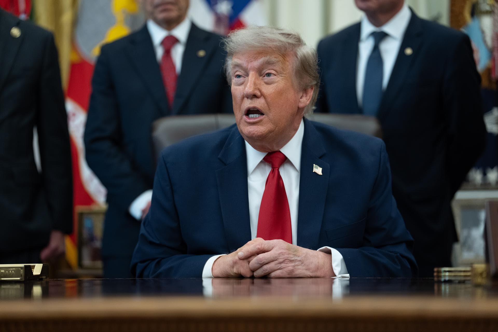 Donald Trump afirmó que EEUU controla el petróleo de Venezuela (VIDEO)