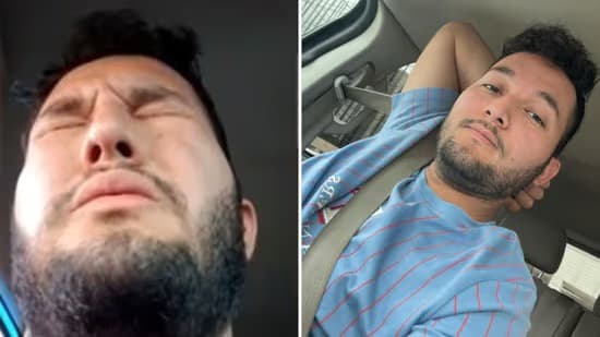 "Te amo mucho, me cuidan al niño": inmigrante venezolano grabó el momento de su detención en Texas