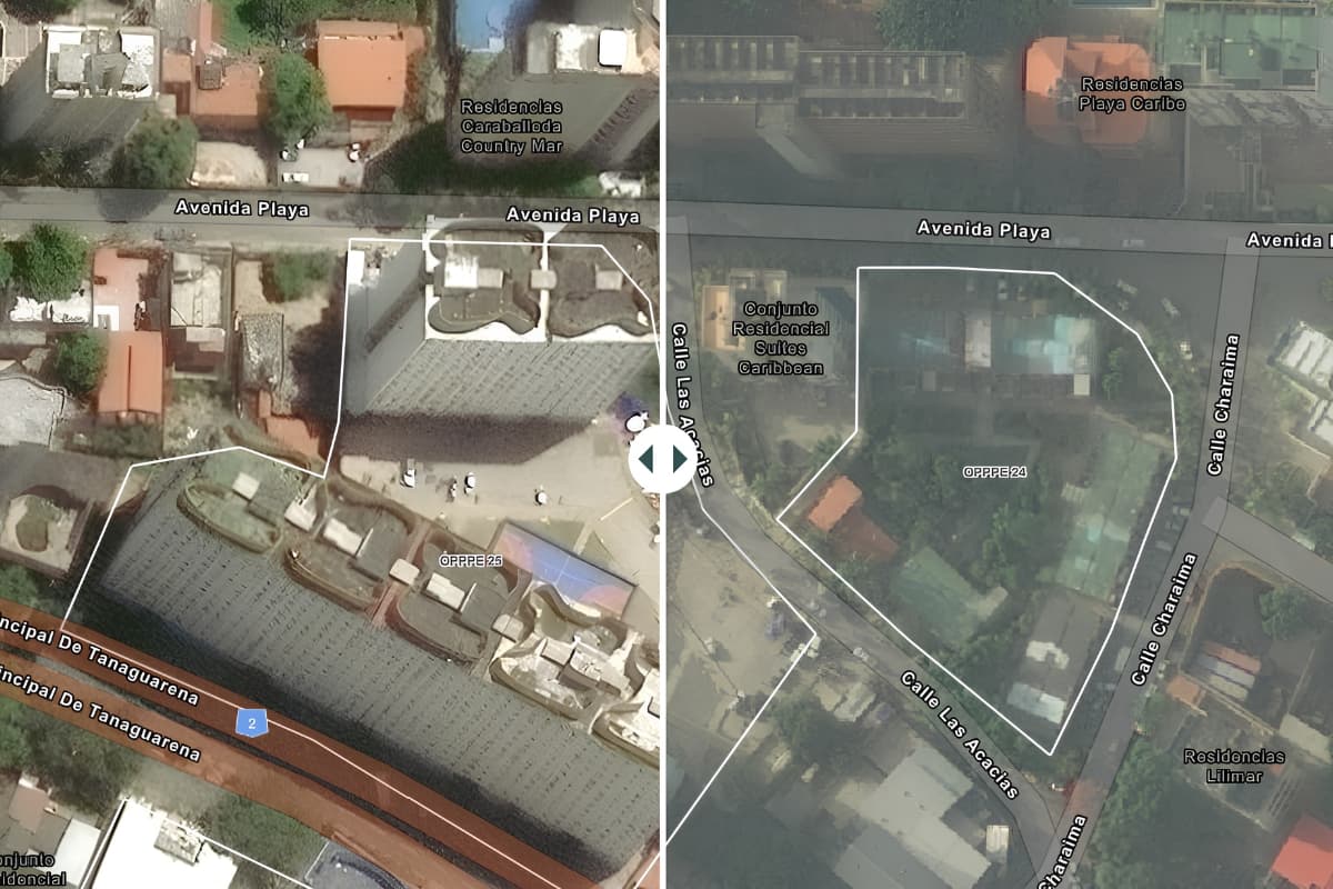 "La corrupción cuesta vidas": El mapa que muestra las huellas de la tragedia en los edificios de La Guaira