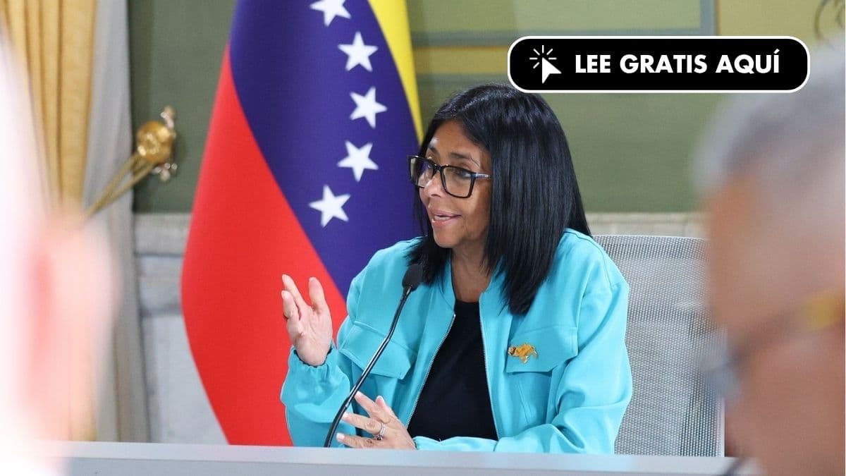 Delcy Rodríguez anuncia que la ley de amnistía en Venezuela "llega a su fin"