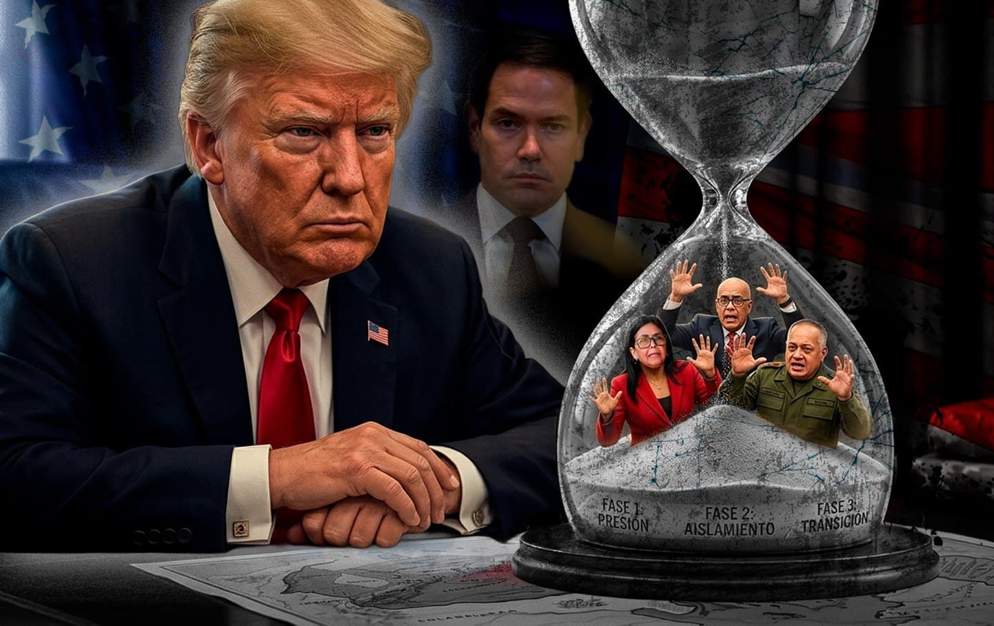 El plan de tres fases de Trump está desmantelando al chavismo desde adentro