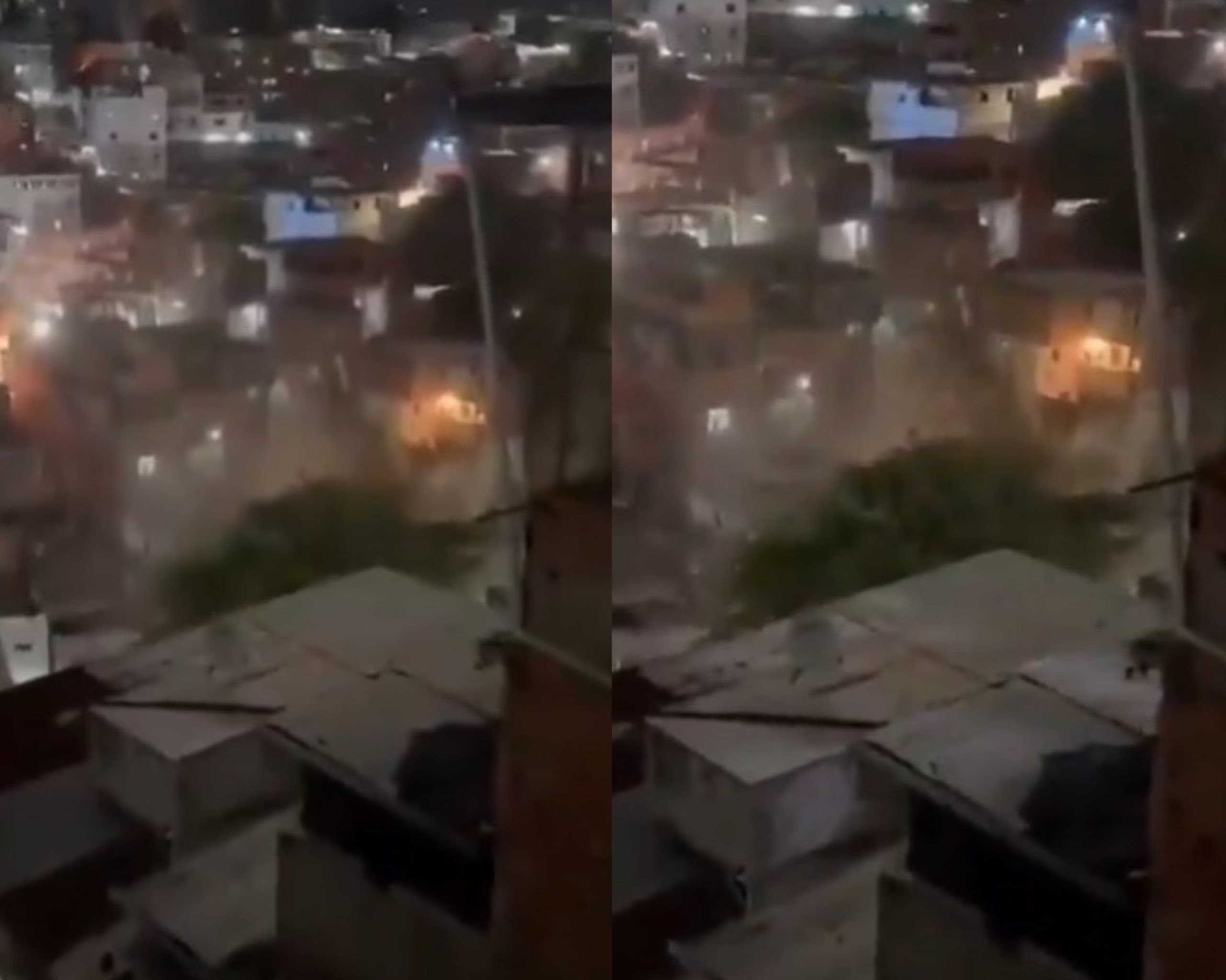 Madrugada de terror en Caracas: colapsó una casa en La Pastora tras intensas precipitaciones (VIDEO)