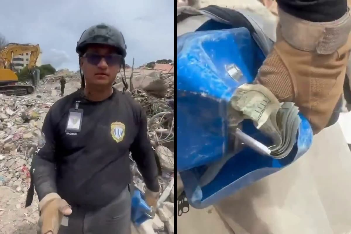 Escándalo en La Guaira: Vecinos sorprendieron a funcionario del Cicpc con dólares hallados entre los escombros (VIDEOS)