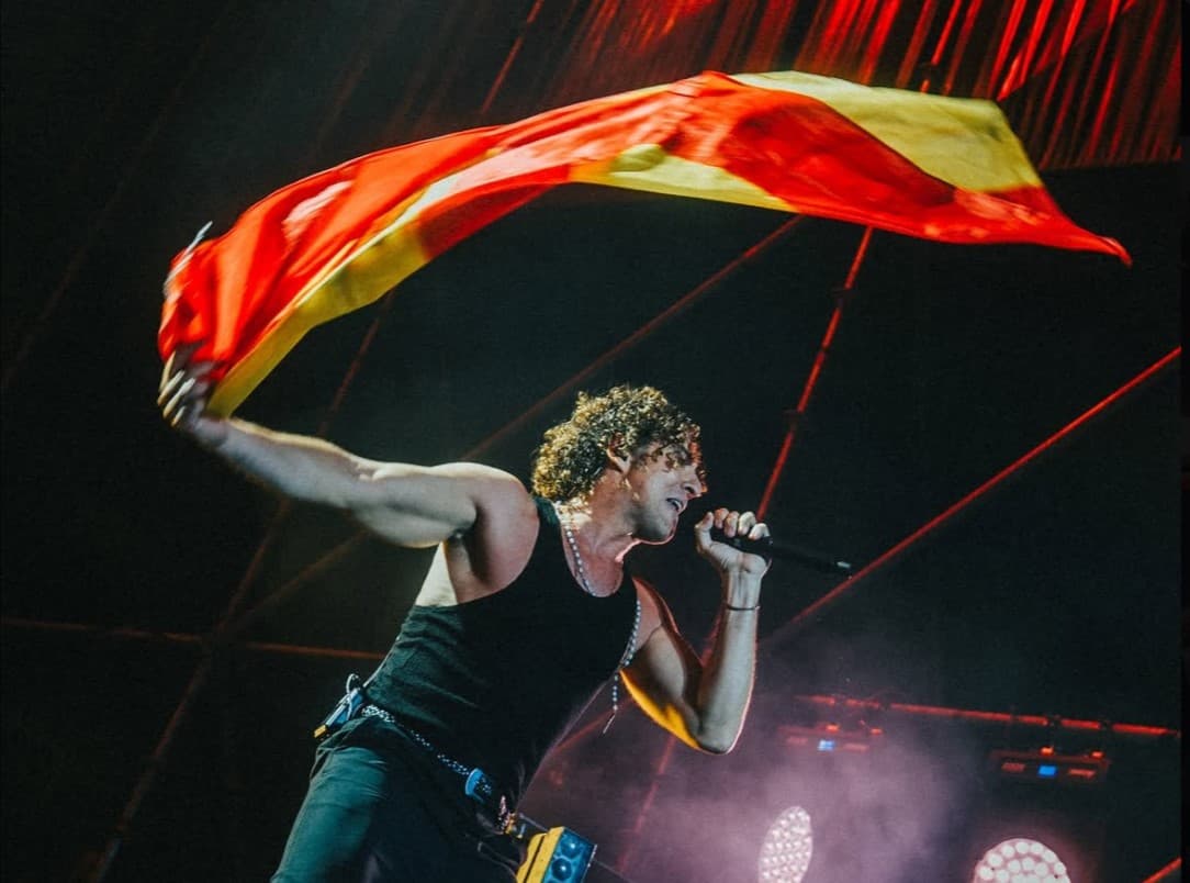 David Bisbal detuvo su concierto para mandar un mensaje al pueblo venezolano (VIDEO)