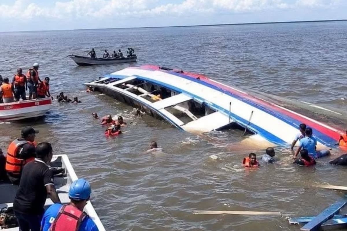 Naufragio en Guyana dejó al menos 27 muertos y 83 desaparecidos