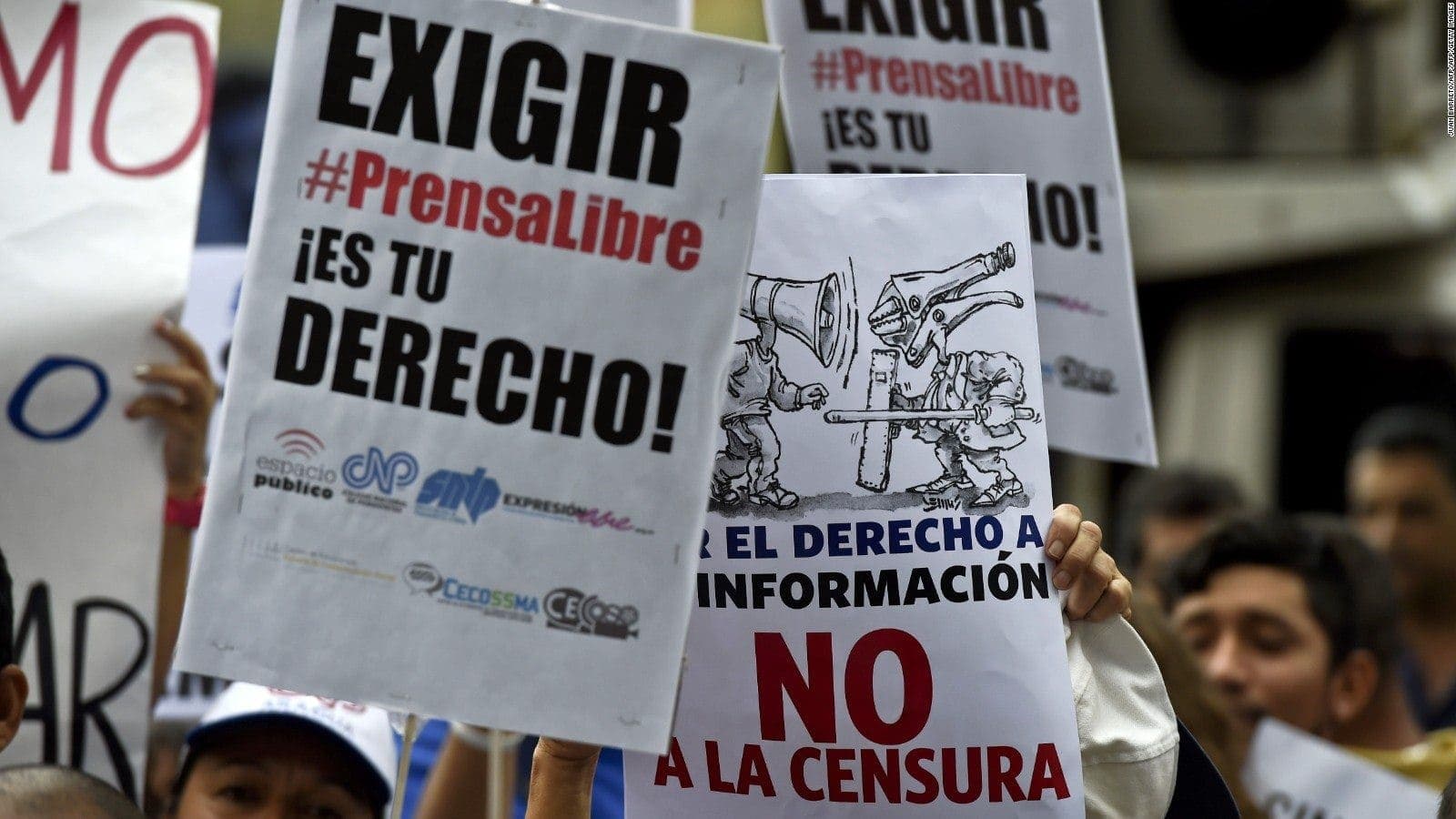 Conatel admite censura y desbloquea acceso a medios de comunicación en Venezuela