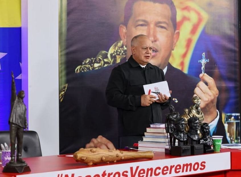 Diosdado Cabello atacó nuevamente al periodista Carlos Julio Rojas y lo tildó de "perverso"