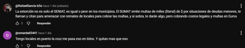 «Es imposible tener un negocio al 100 %»: comerciantes denuncian en Punto y Contexto extorsiones del Seniat