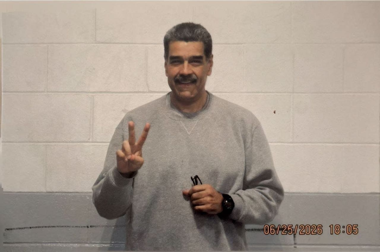 Nicolás Maduro publica fotos de junio desde su cautiverio en EE. UU.